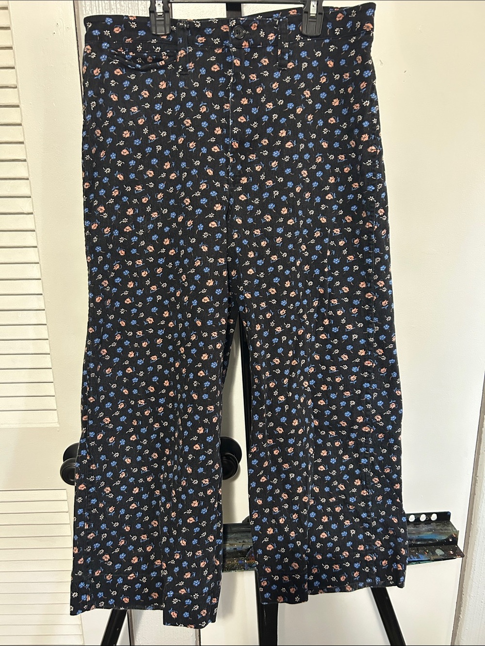 Madewell floral Emmet pant